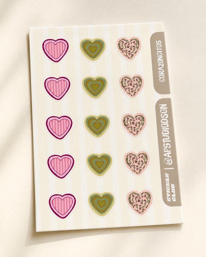 Stickers Corazoncitos